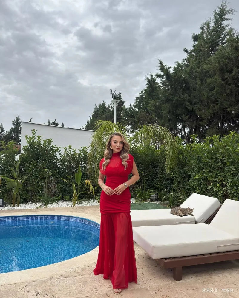 Women's Long Tulle Dress