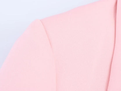 Women's Formal Suit: Blazer and Tailored Trousers - Elegant Look for Work, Events, and Office Wear