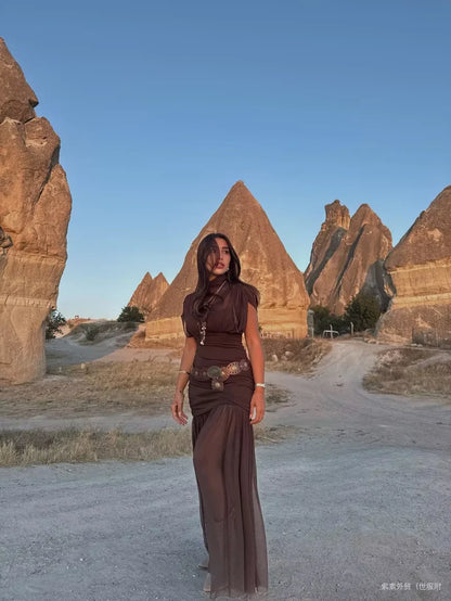 Women's Long Tulle Dress