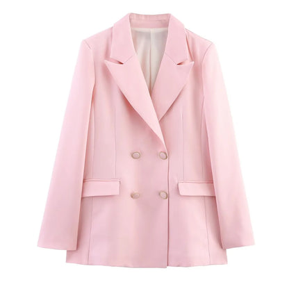 Women's Formal Suit: Blazer and Tailored Trousers - Elegant Look for Work, Events, and Office Wear