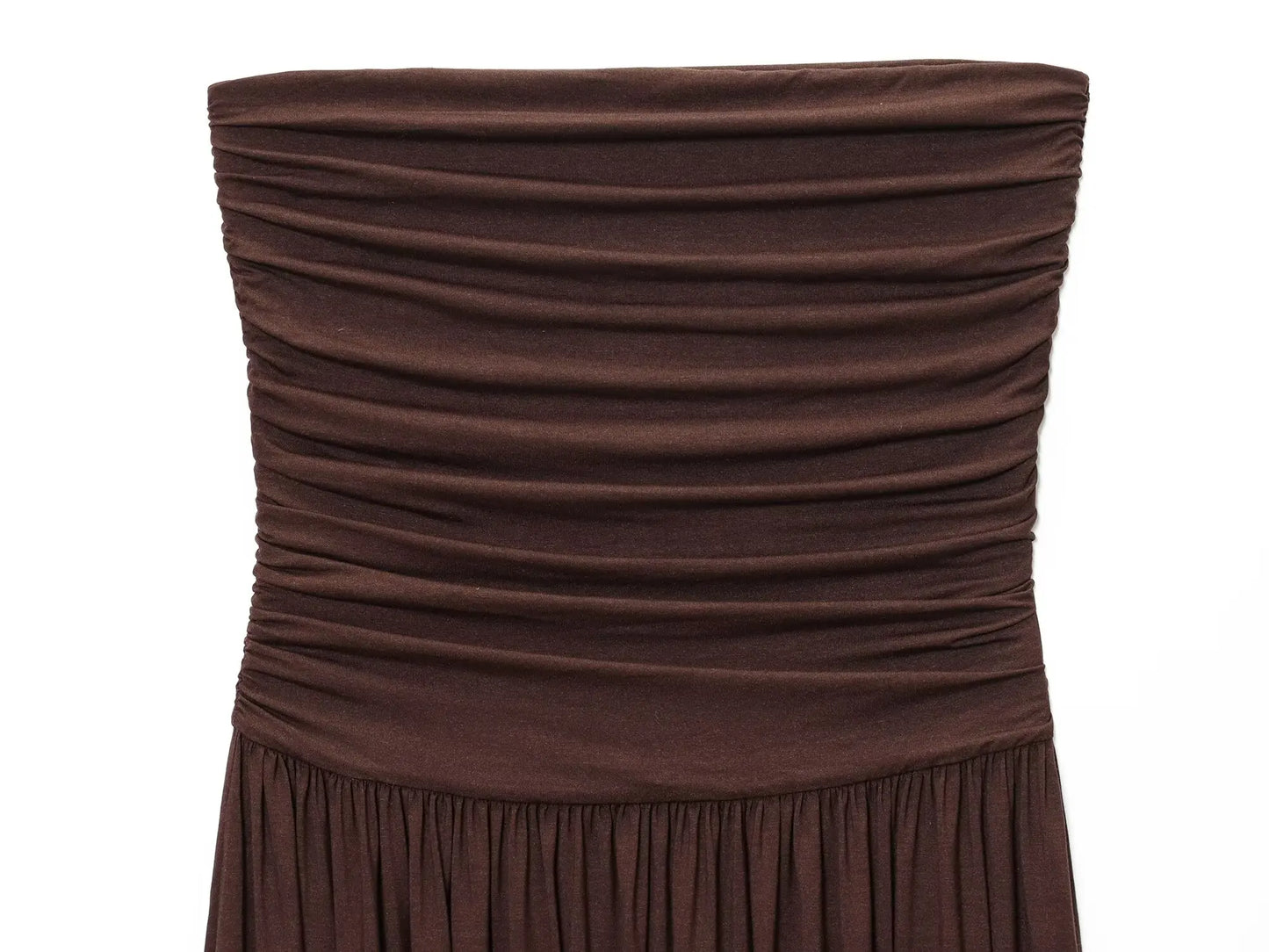 Women's Strapless Maxi Dress