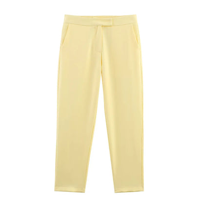 Women's Formal Suit: Blazer and Tailored Trousers - Elegant Look for Work, Events, and Office Wear