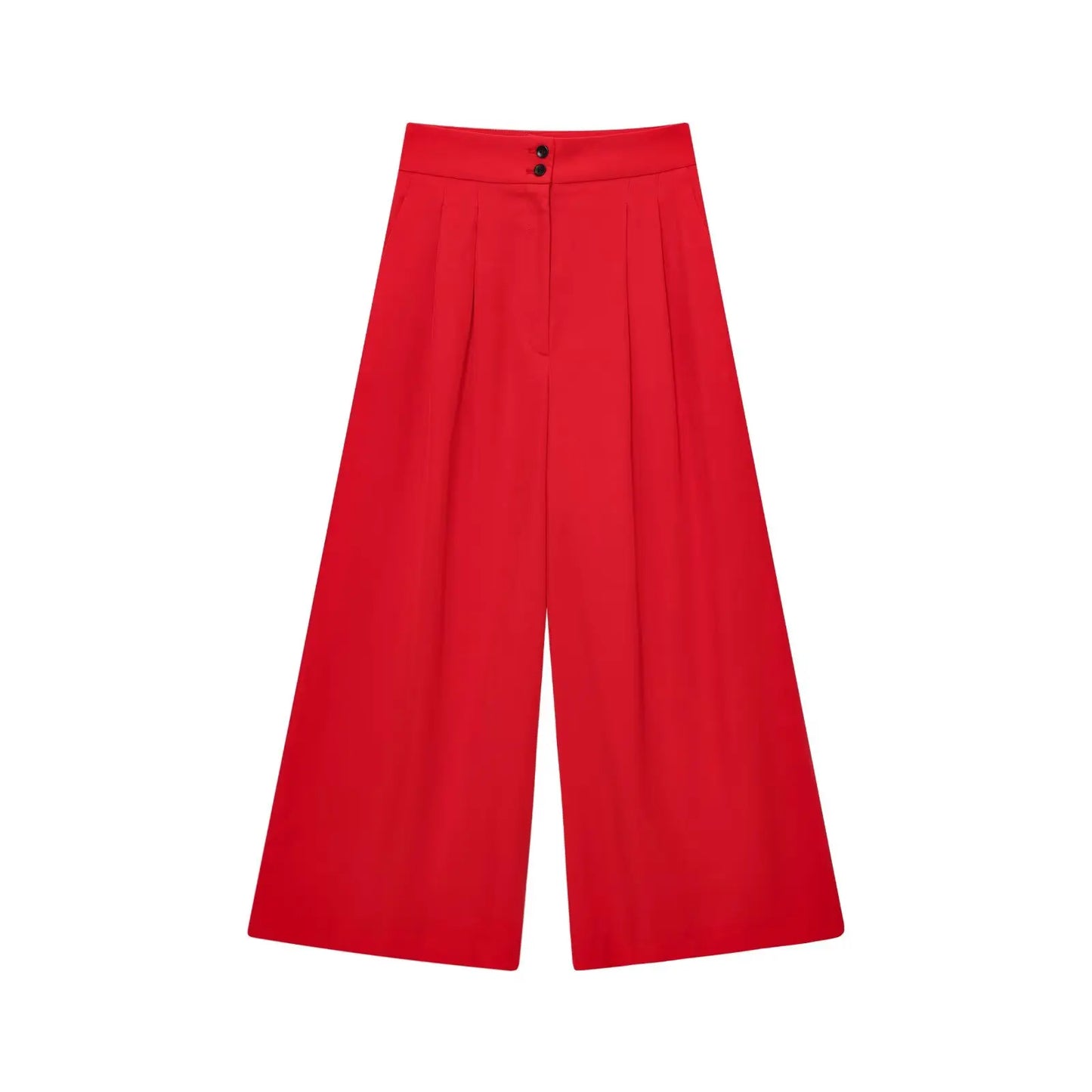 Women's Fashion pants and blouse set, consisting of a sleeveless blouse with a V-neck and tie detail, ideal for spring/summer.