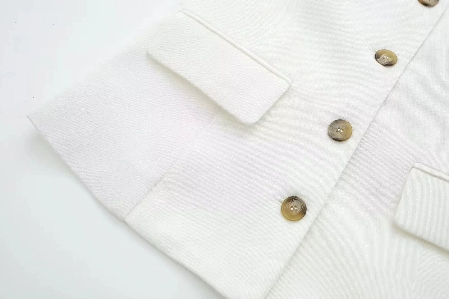 Women's classic vest and wide-leg pants set