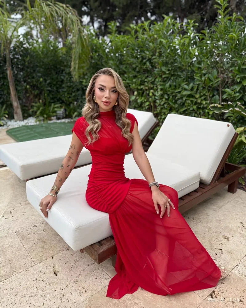 Women's Long Tulle Dress